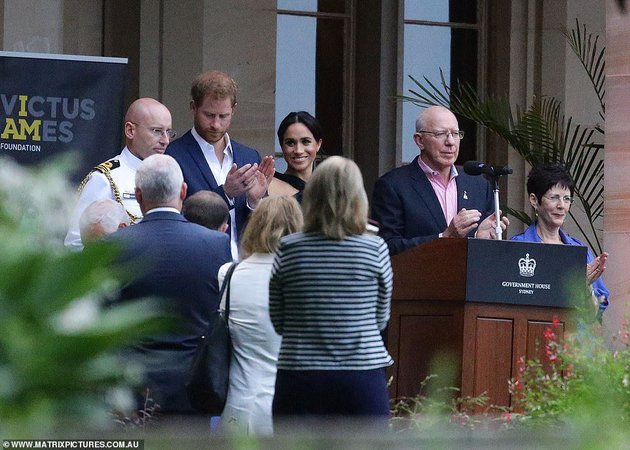 harry and meghan fan on Twitter: "New// The Duke and Duchess of Sussex attended a private Invictus Games Foundation garden party October 21st 2018 #DukeOfSussex #DuchessofSussex… https://t.co/gCOFaZxeWV"