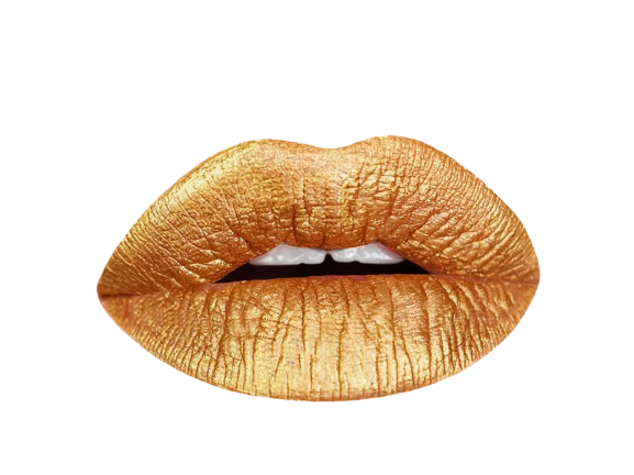 Topaz gold lips
