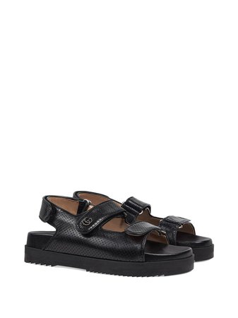 Gucci Double G touch-strap Sandals - Farfetch