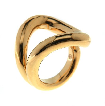 Chain Link Statement Ring Gold | SiammPatra