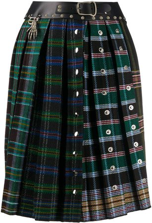 Chopova Lowena High-Waisted Pleated Skirt