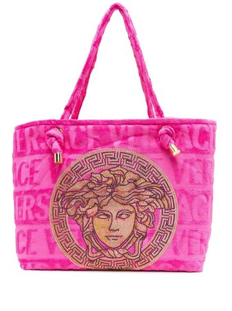 Versace Medusa-embellished Tote Bag - Farfetch