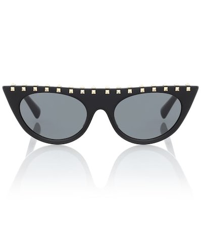 Rockstud cat-eye sunglasses