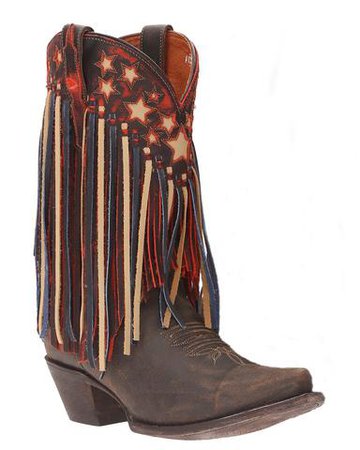 Womens Liberty Fringe Boots – Skip's Western Outfitters