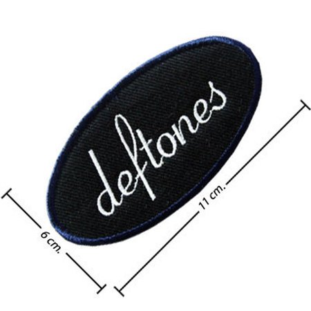 Deftones embroidery iron on patches | Etsy