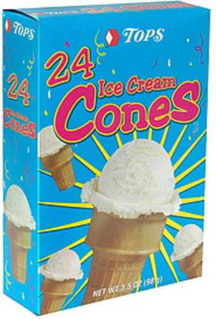 Tops Ice Cream Cones - 24 ea, Nutrition Information | Innit