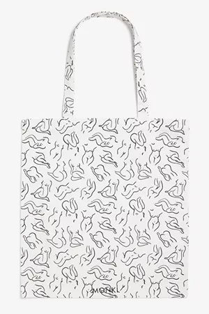 Tote bag - Abstract print - Bags - Monki RU