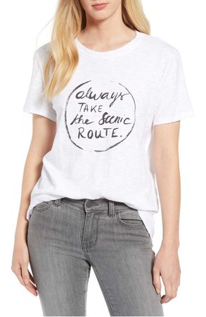 Caslon® Off Duty Graphic Tee | Nordstrom