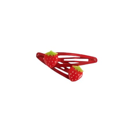 strawberry hair clips