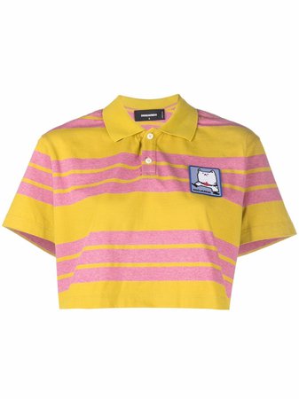 Dsquared2 Striped Polo Shirt - Farfetch