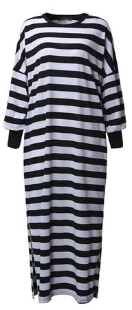 striped shirt dress $30