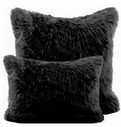 black fuzzy pillow - Google Search