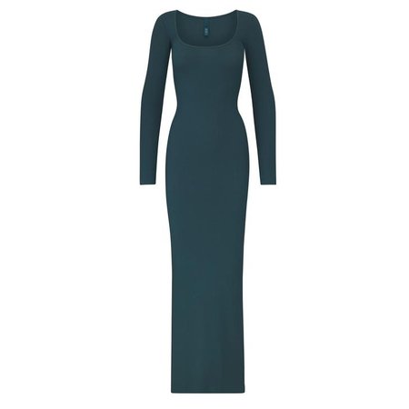 Womens Skims black Soft Lounge Long Slip Dress | Harrods # {CountryCode}