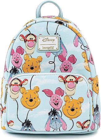 Amazon.com: Loungefly Disney Winnie the Pooh Balloon Friends Womens Double Strap Shoulder Bag Purse : Toys & Games