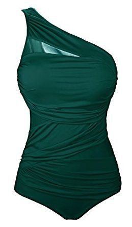 Womens Green Bathing Suit for One Piece. Modest Swimsuits. Modest Bathing Suits. Women Bathing Suits. Bathin… | Womens bathing suits, Women swimsuits, Women bathing