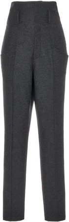 Isabel Marant Padme High-Rise Wool Pants