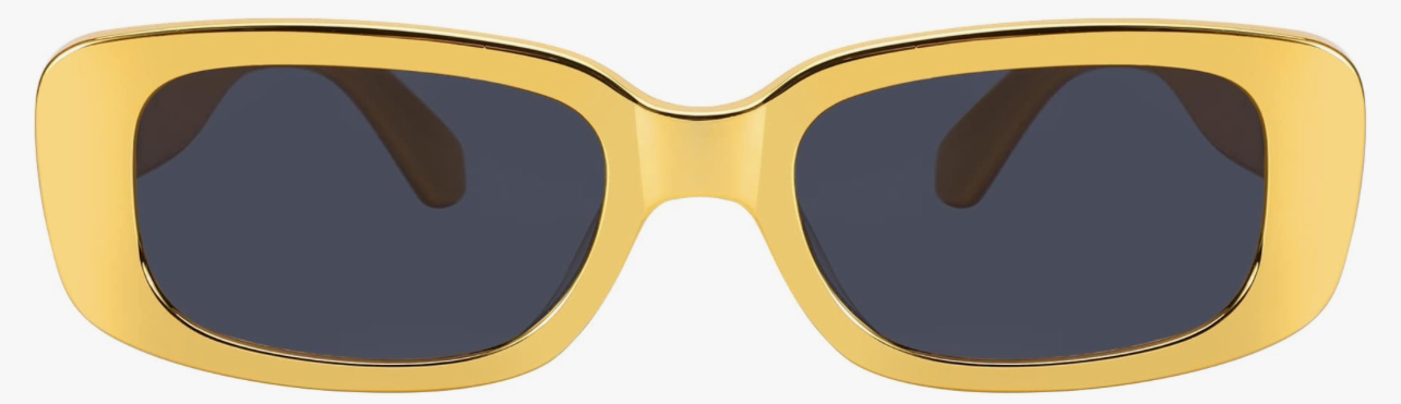 gold sunglasses