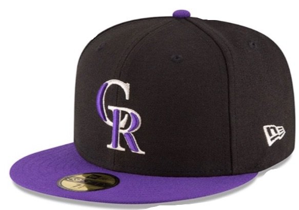 Rockies fitted hat.