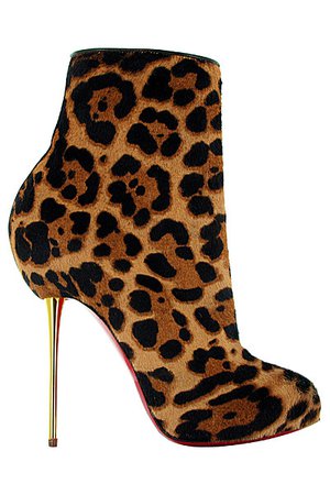 leopard boots louboutin