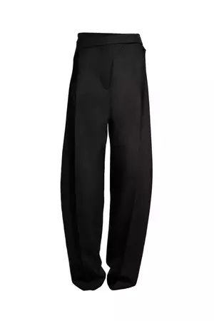 Wool Cut-out Pants - Black - Ladies | H&M US