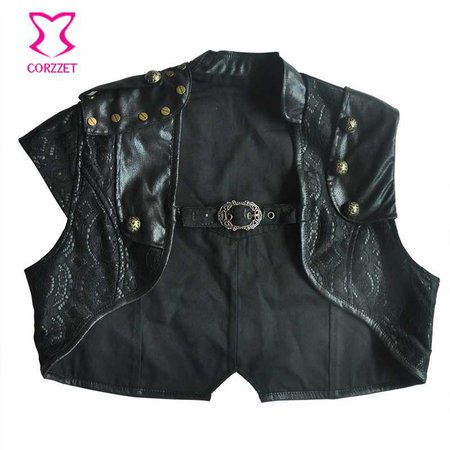 Vintage Bolero Goth Vest