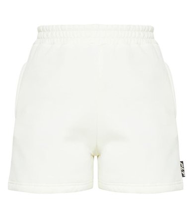 plt cream sweat shorts
