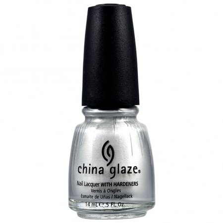 China Glaze Nail Polish - Platinum Silver (77051) 14ml | Nail Polish Direct