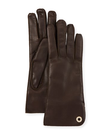 Loro Piana Jacqueli Leather Gloves
