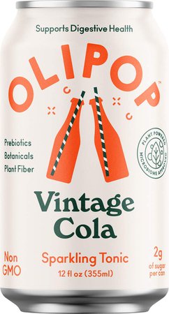 Olipop Sparkling Tonic Drink with Prebiotics and Digestive Health Benefits, 12 Fl Oz with Oasis Snacks Sticker (6 Flavor Variety, Pack of 12): Amazon.com: Grocery & Gourmet Food