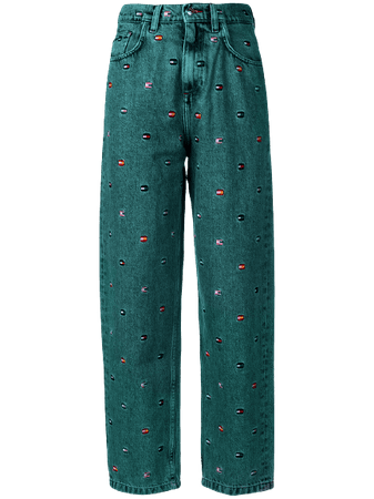 Tommy Hilfiger - Logo Embroidered Pants