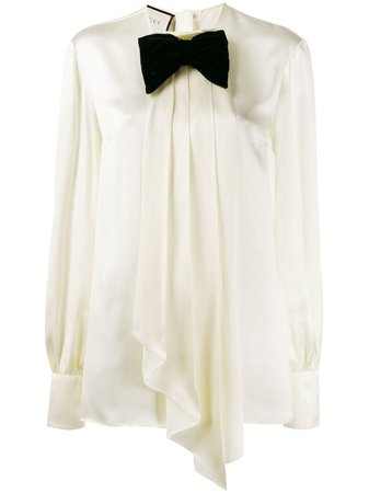 Gucci bow-embellished Blouse - Farfetch