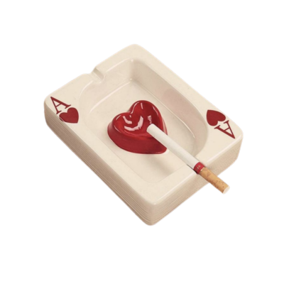 ace of hearts ashtray