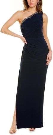 Amazon.com: Adrianna Papell Women's One Shoulder Jersey Gown : Clothing, Shoes & Jewelry