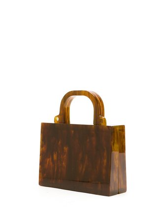 Shop brown ESTILÉ mini Classique bag with Express Delivery - Farfetch