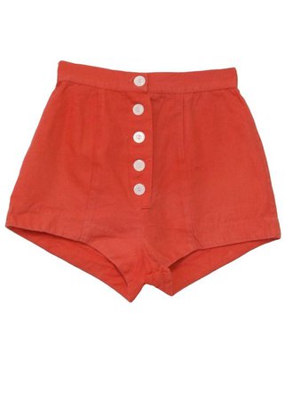 1950's Alfred Paquette Womens Fab Fifties Short Shorts