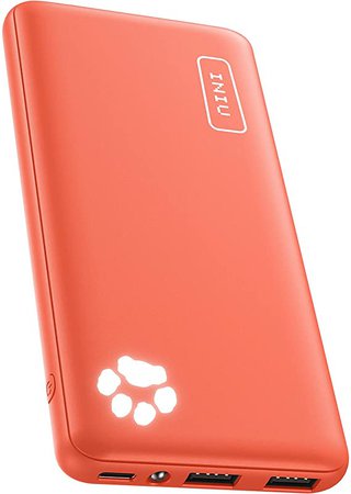 Amazon.com: INIU Portable Charger, USB C Slimmest Triple 3A High-Speed 10000mAh Phone Power Bank, Flashlight External Battery Pack Compatible with iPhone 13 12 11 X Samsung S20 Google LG iPad, etc [2022 Version] : Cell Phones & Accessories