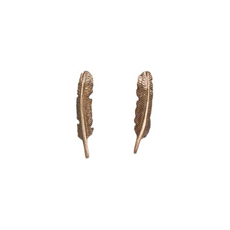 Eagle Feather Earrings by Cavin Richie