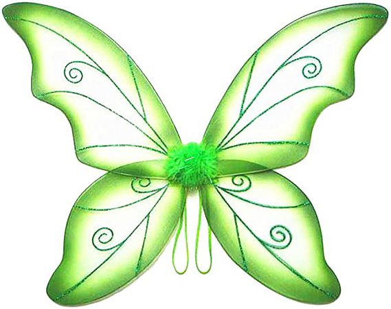 Amazon.com: Womens Wild Fairy Wings (Green, One Size): Toys & Games