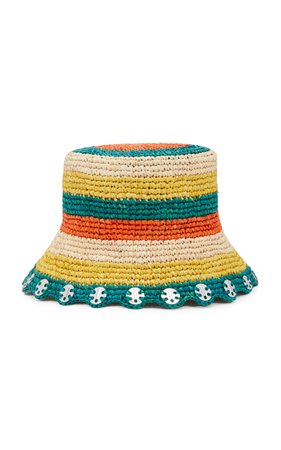 Jam Cotton Bucket Hat By Paco Rabanne | Moda Operandi