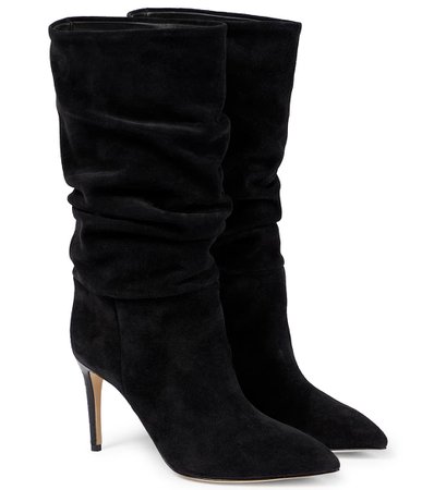 Paris Texas - Slouchy suede boots | Mytheresa