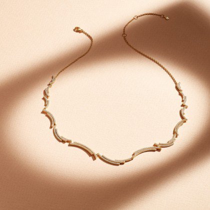 Icon Scala Choker Necklace | Yellow Gold | Astley Clarke London