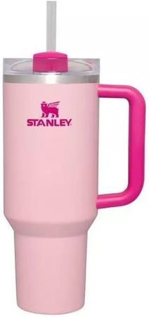 Amazon.com | Stanley 40oz Stainless Steel H2.0 FlowState Quencher Tumbler Flamingo: Tumblers & Water Glasses