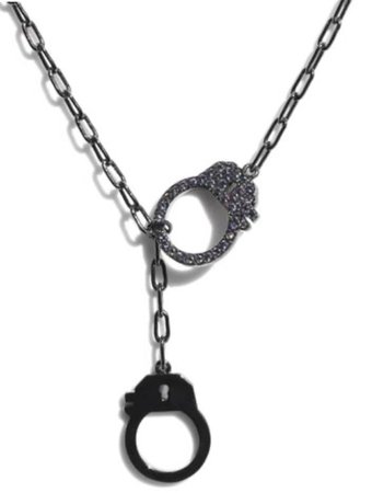 Black “Cuff” Necklace
