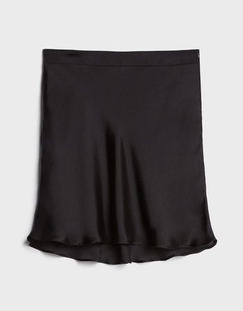 Satin mini skirt - Skirts - Woman | Bershka