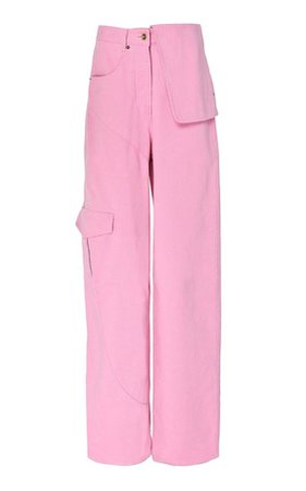 pink cargo pants