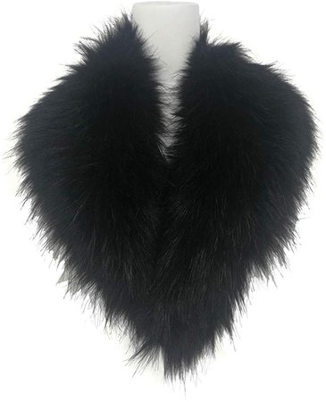 Amazon.com: Bellivera Faux Fur Collar Women's Neck Warmer Scarf Wrap,Shawl for Winter Coat: Clothing
