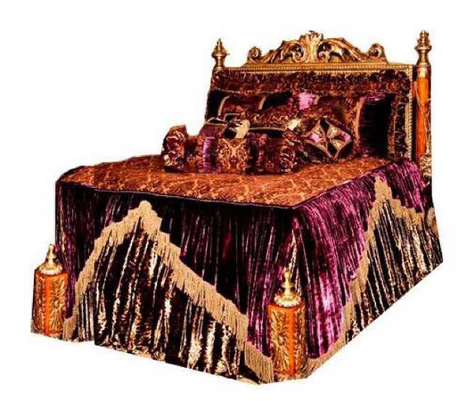 fancy victorian bed