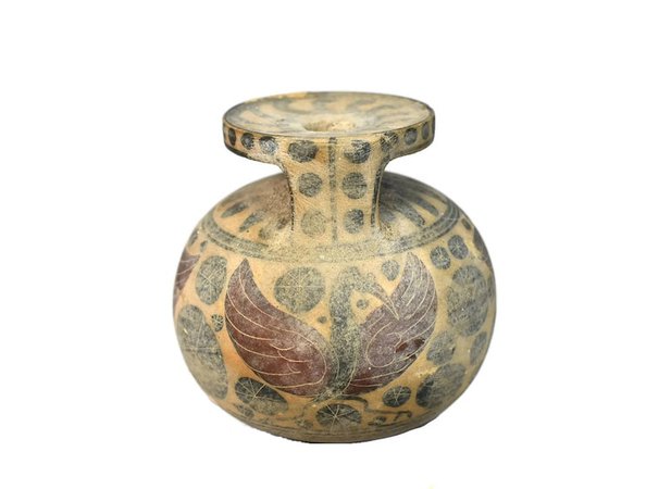 Aryballos Ancient Corinthian Perfume Oil Terracotta with | Etsy
