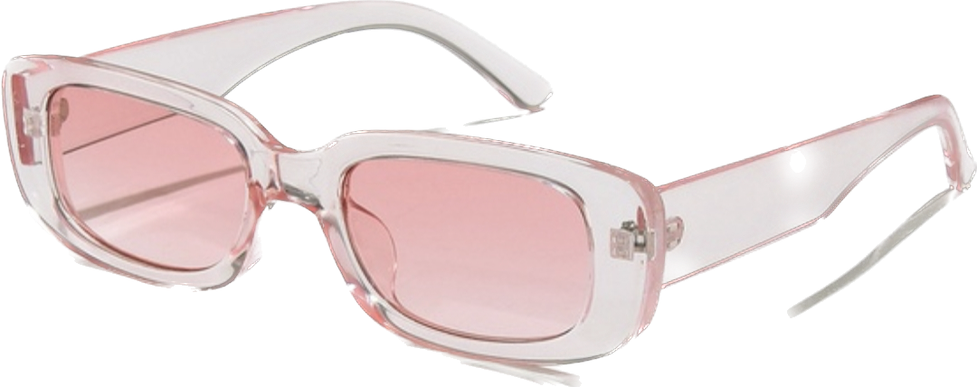 light pink sunglasses