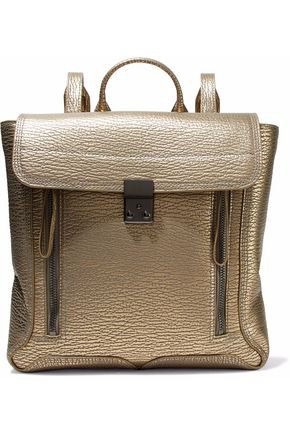 Pashli metallic textured-leather backpack | 3.1 PHILLIP LIM | Sale up to 70% off | THE OUTNET